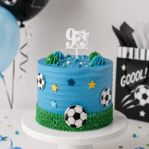 Topo De Bolo Futebol Com Número